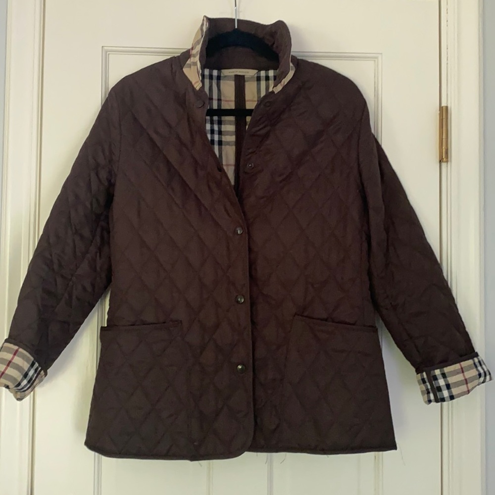 Classic Burberry Quilted Jacket